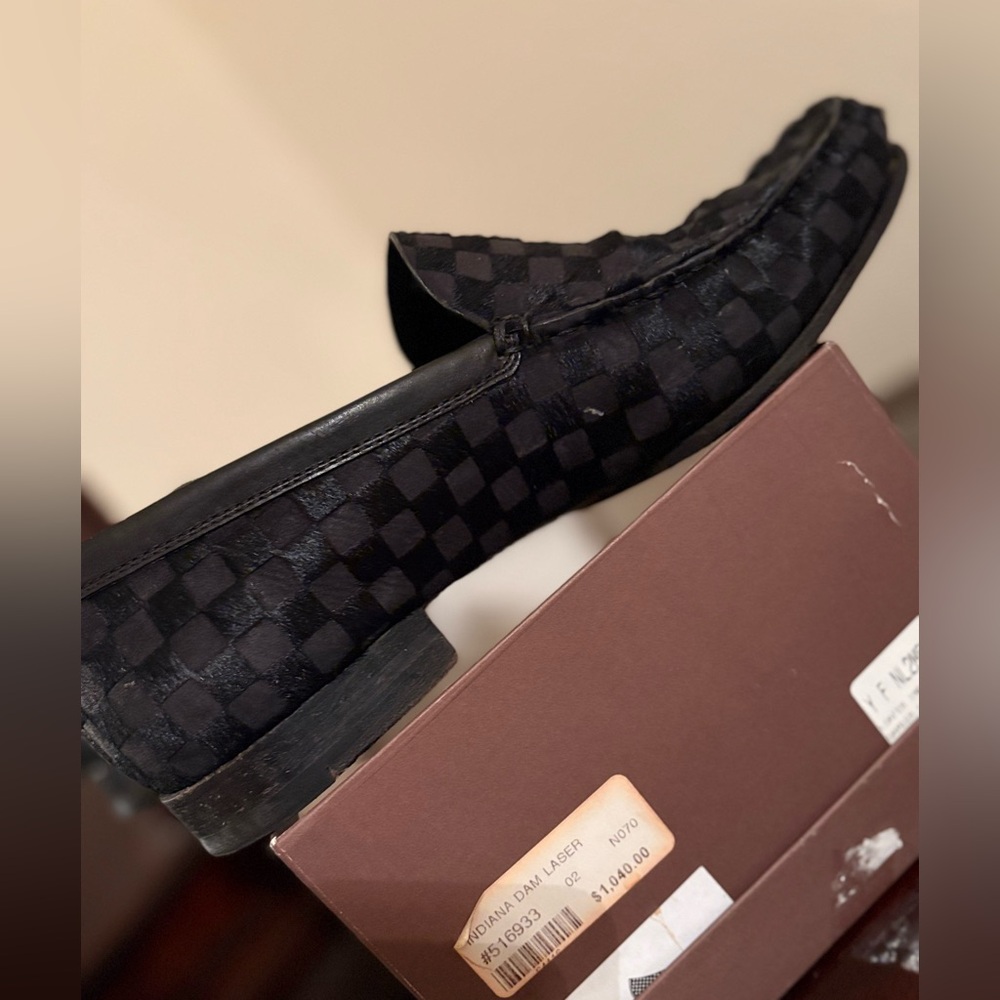 Authentic Louis Vuitton Indiana Damier Laser Loafers
